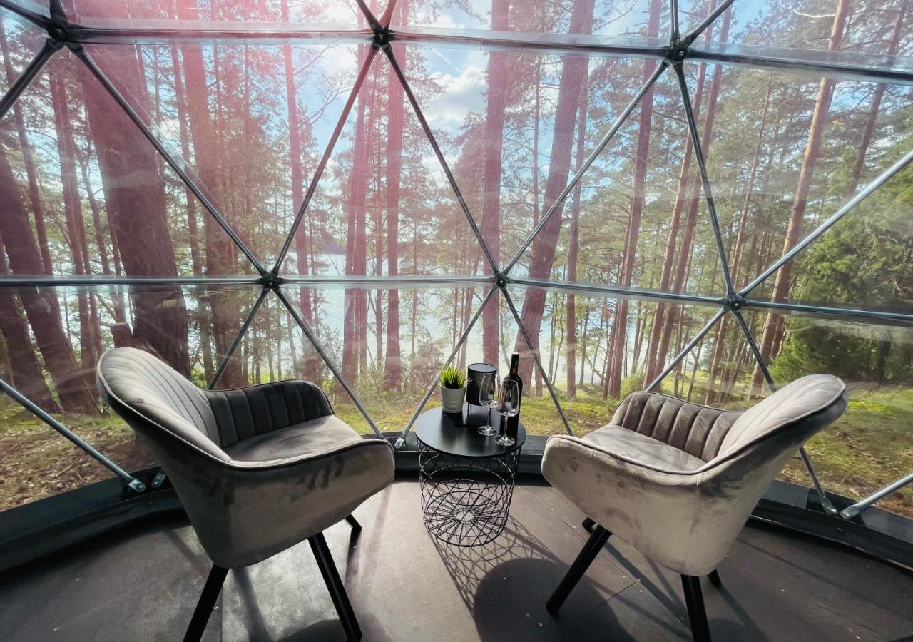 Skywoods.Glamping Villa Molėtai Kültér fotó