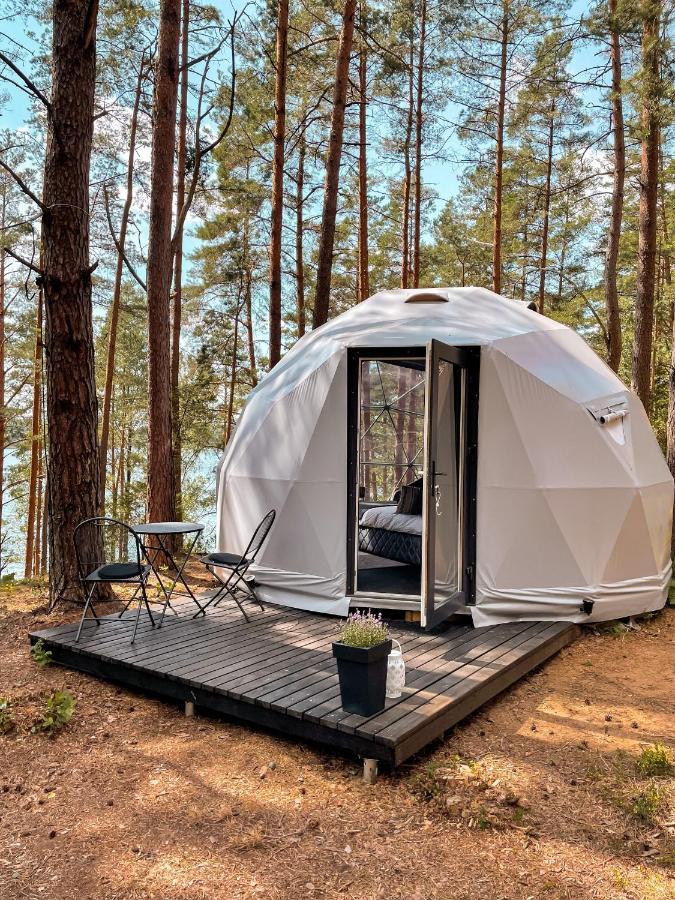 Skywoods.Glamping Villa Molėtai Kültér fotó