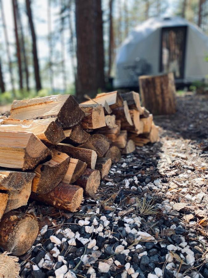 Skywoods.Glamping Villa Molėtai Kültér fotó