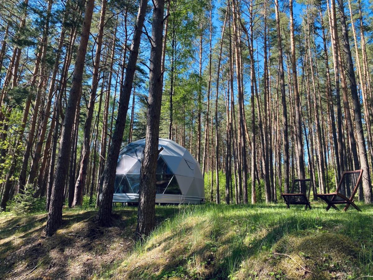 Skywoods.Glamping Villa Molėtai Kültér fotó