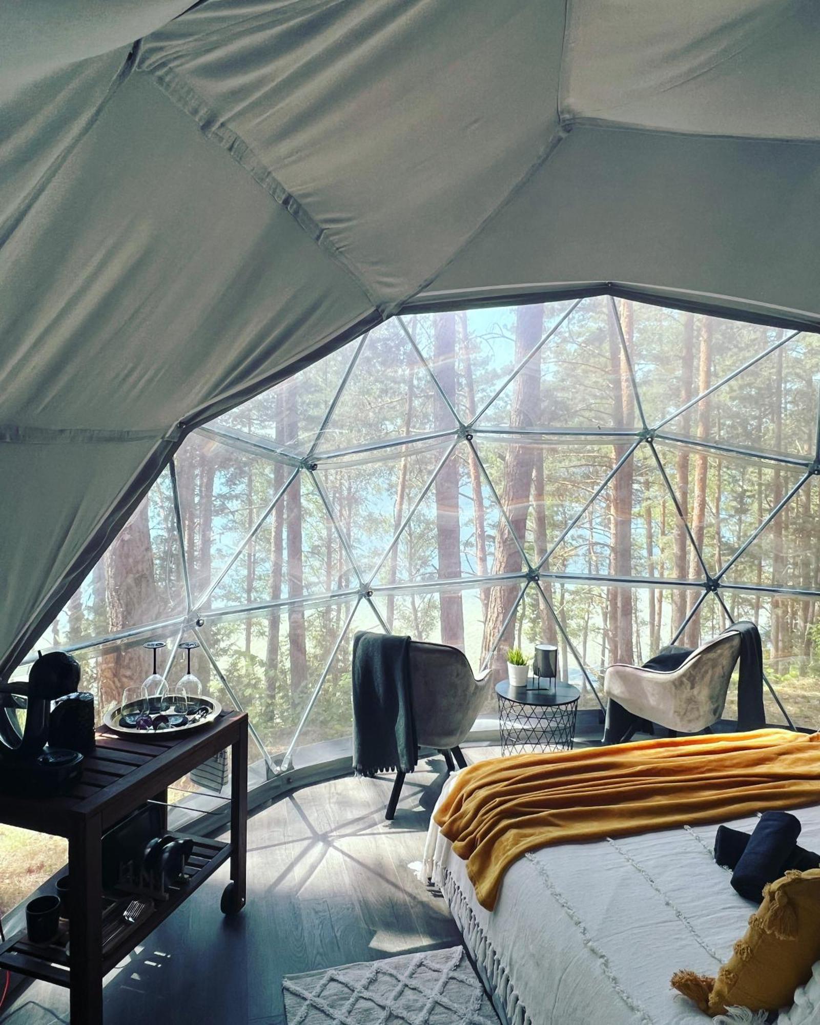 Skywoods.Glamping Villa Molėtai Kültér fotó